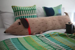 Cushions^Donna Wilson Sausage Dog Bolster Cushion