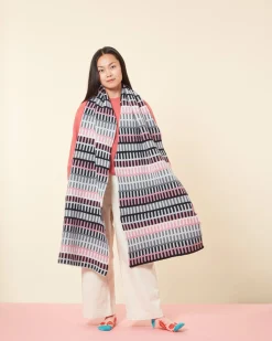 Scarves + Shawls^Donna Wilson Shiel Blanket Scarf - Tea Rose