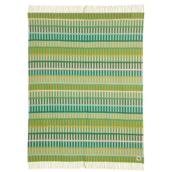 Blankets & Throws^Donna Wilson Shiel Lambswool Throw - Green