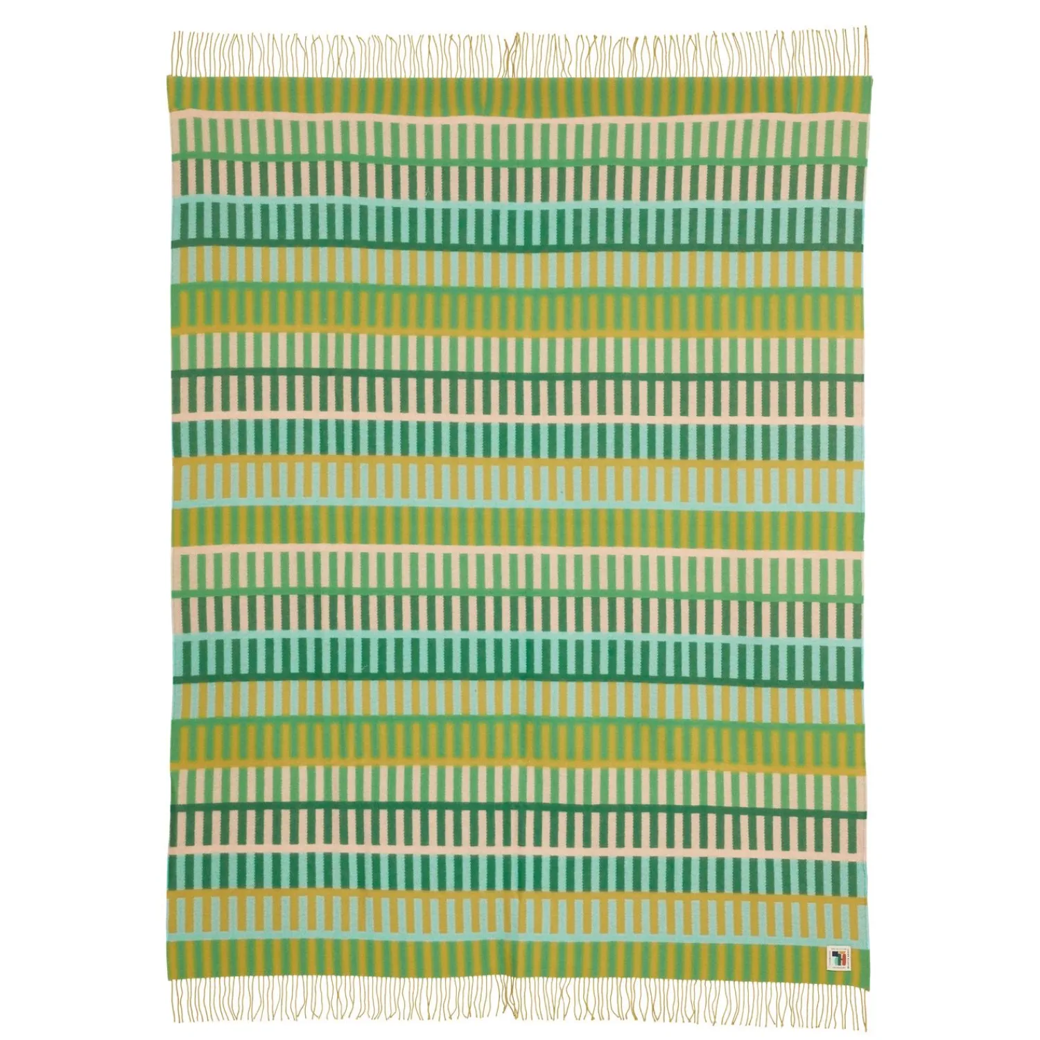 Blankets & Throws^Donna Wilson Shiel Lambswool Throw - Green