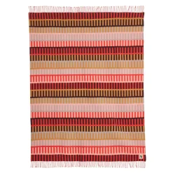 Blankets & Throws^Donna Wilson Shiel Lambswool Throw - Red