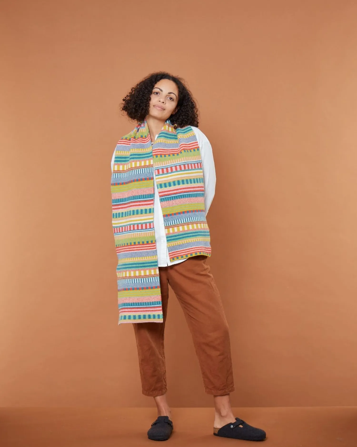 Scarves + Shawls^Donna Wilson Static Stripe Scarf - Tutti Frutti