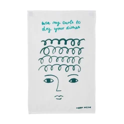 Ceramics & Tableware^Donna Wilson Use My Curls Tea Towel