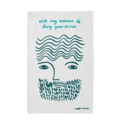 Ceramics & Tableware^Donna Wilson Use My Waves Tea Towel