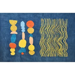 Donna Wilson & Scp^Donna Wilson Waves + Ovals Rug
